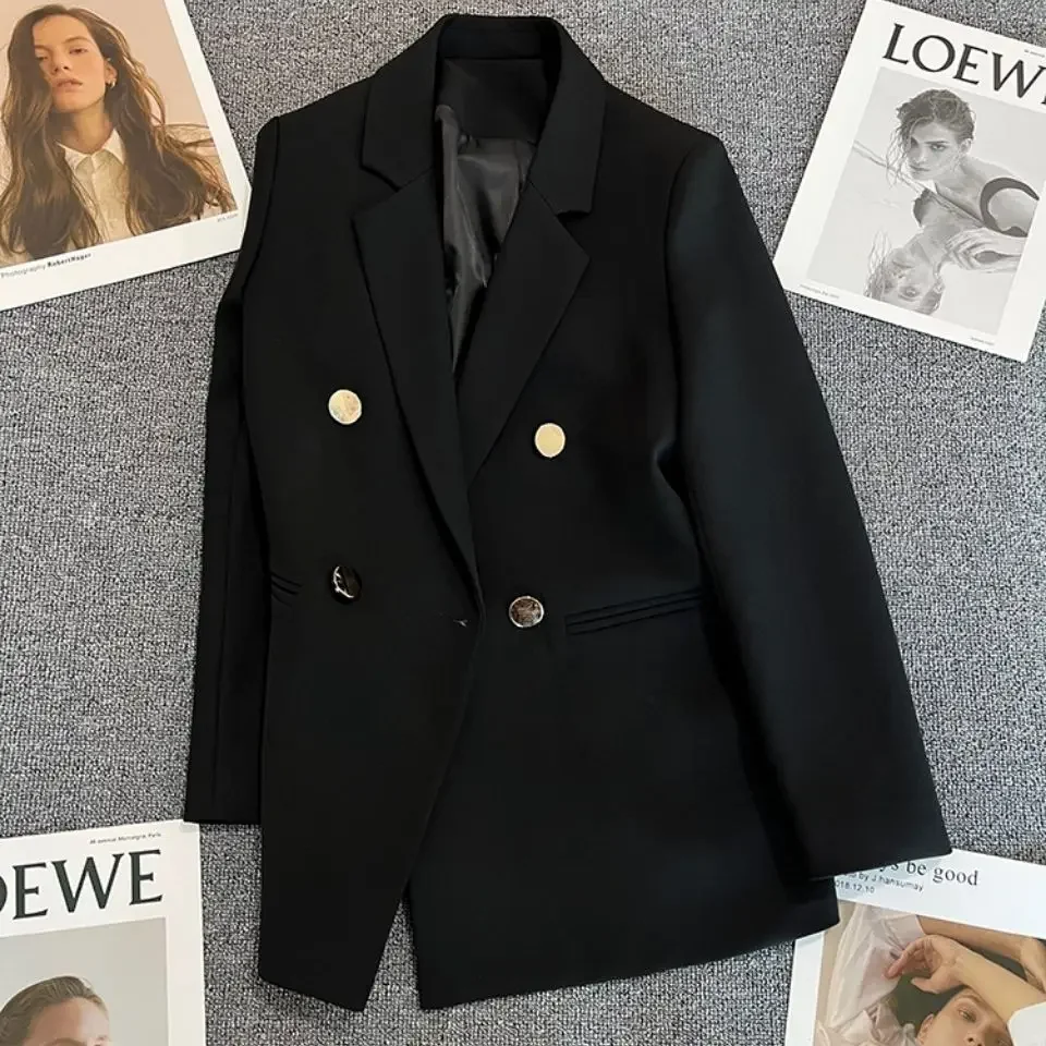 Korean Style Women's Blazers 2025 New In High Quality Outerwear Bring Casual Elegant Youth Fashion Chic Female Coats and Jackets
Korean Style Women's Blazers 2025 New In High Quality Outerwear Bring Casual Elegant Youth Fashion Chic Female Coats and Jackets