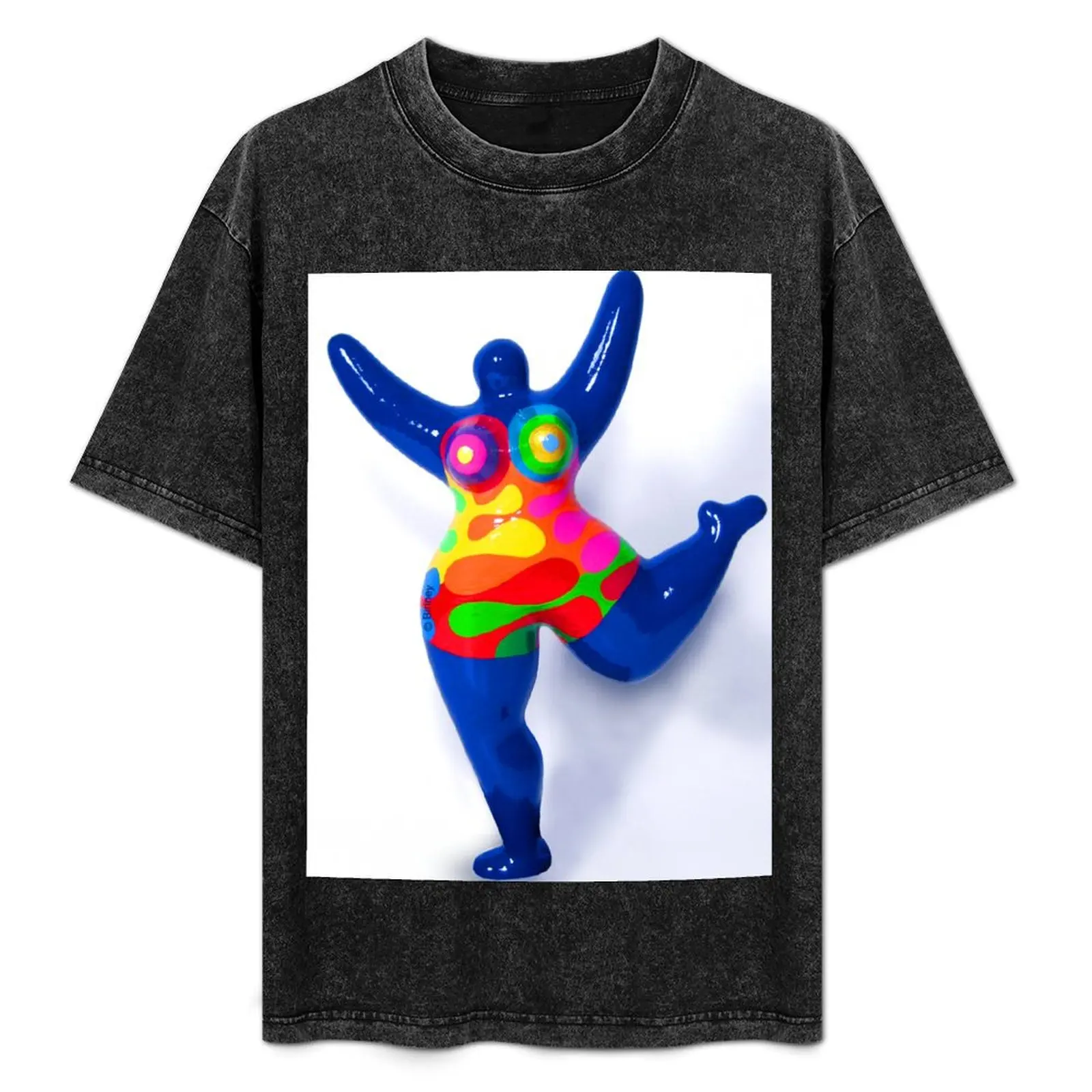 Blue Nana Biriney - tribute to Niki de Saint Phalle T-Shirt Casual Breathable Short Sleeve Top
Blue Nana Biriney - tribute to Niki de Saint Phalle T-Shirt Casual Breathable Short Sleeve Top