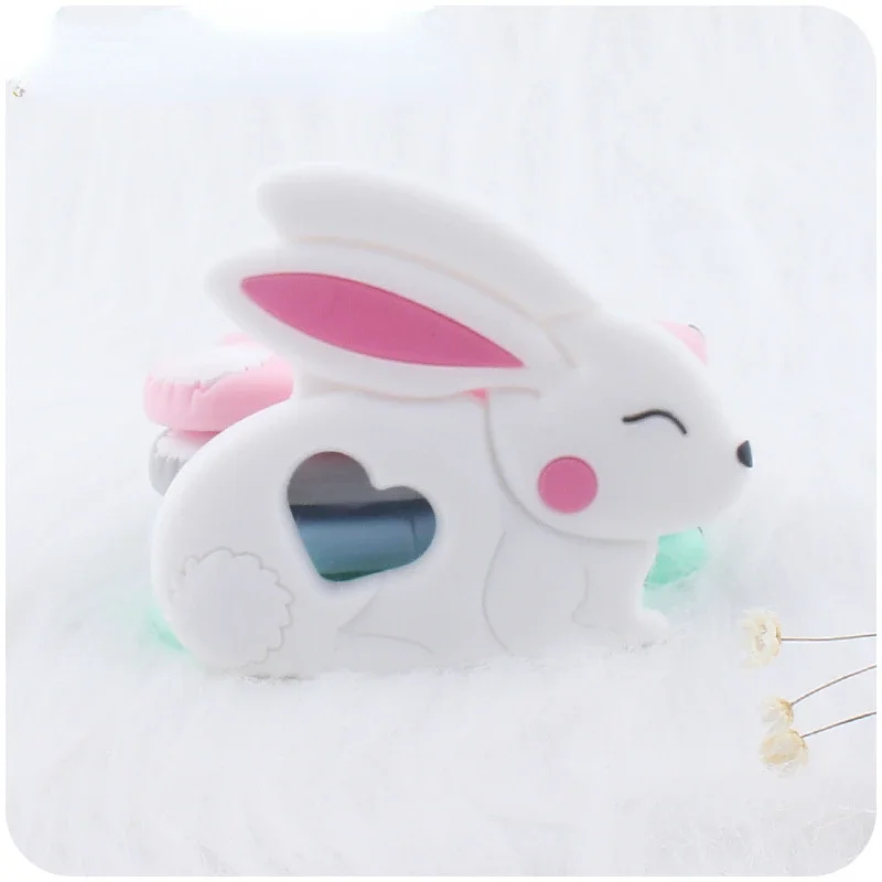 New Baby Product Silicone Cartoon Animal Rabbit Teether BPA Free Creative Baby Silicone Bite Molar Soothing Toy Gift
New Baby Product Silicone Cartoon Animal Rabbit Teether BPA Free Creative Baby Silicone Bite Molar Soothing Toy Gift