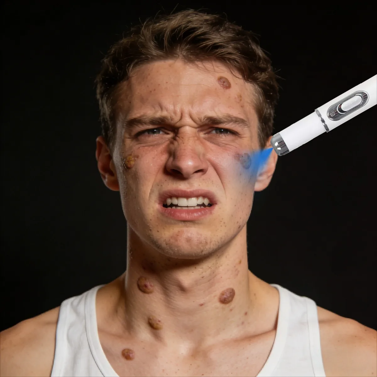 Спрей для суставов 4-го поколения, улучшенный, для удаления бородавок, быстро устраняет бородавки и ороговевшие участки кожи.
Спрей для суставов 4-го поколения, улучшенный, для удаления бородавок, быстро устраняет бородавки и ороговевшие участки кожи.