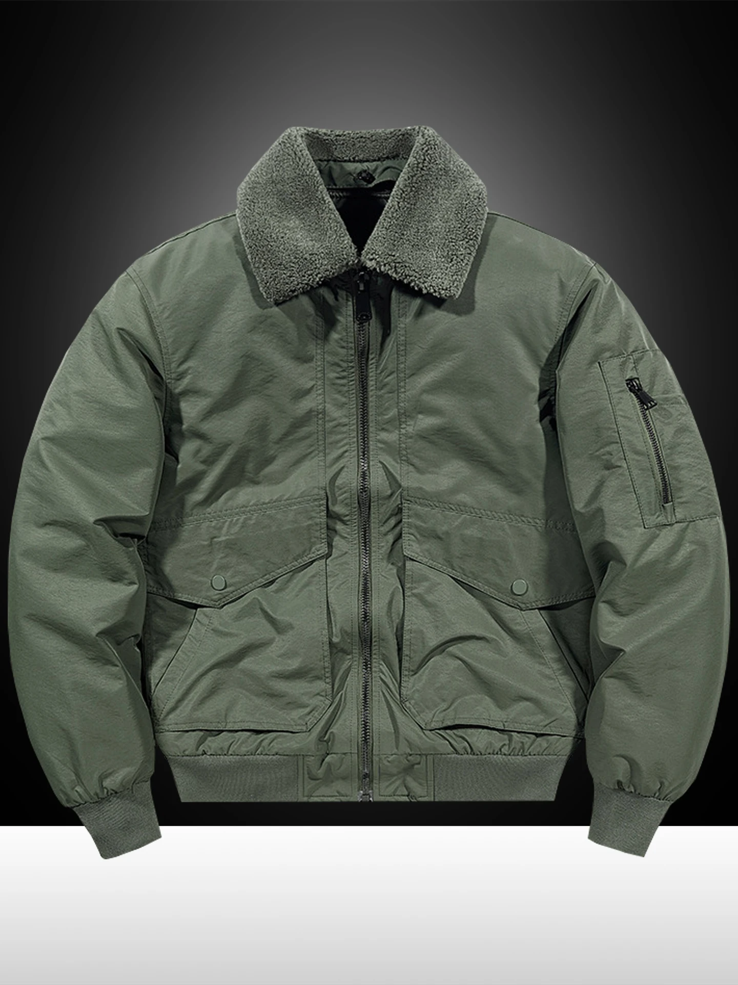 Men's Winter Thiened Cotton Jaet Outdoor Casual Warm Detachable Fur Collar Workwear Loose Fit Large Size Coat
Men's Winter Thiened Cotton Jaet Outdoor Casual Warm Detachable Fur Collar Workwear Loose Fit Large Size Coat