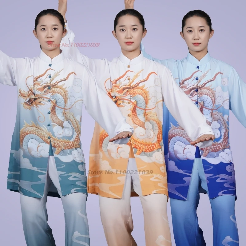 2026 chinese tai chi uniform traditional dragon print morning exercise martial arts team stage performance kungfu wushu suit
2026 chinese tai chi uniform traditional dragon print morning exercise martial arts team stage performance kungfu wushu suit