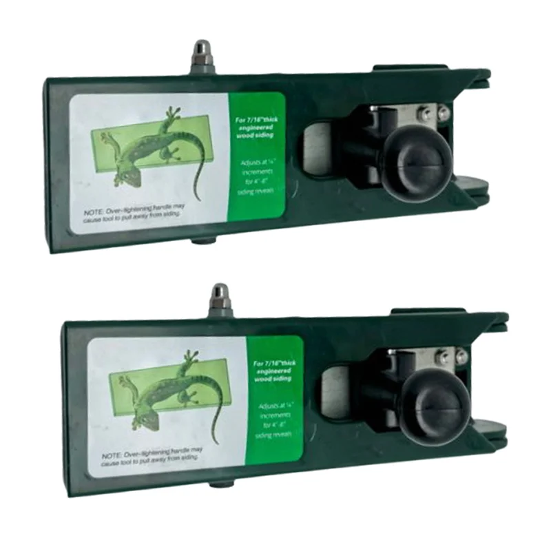 A02F-Siding Installation Tools 2-Pack For 7/16" Fiber Cement, Includes Adjustable Reveal Lap Gauge
A02F-Siding Installation Tools 2-Pack For 7/16" Fiber Cement, Includes Adjustable Reveal Lap Gauge