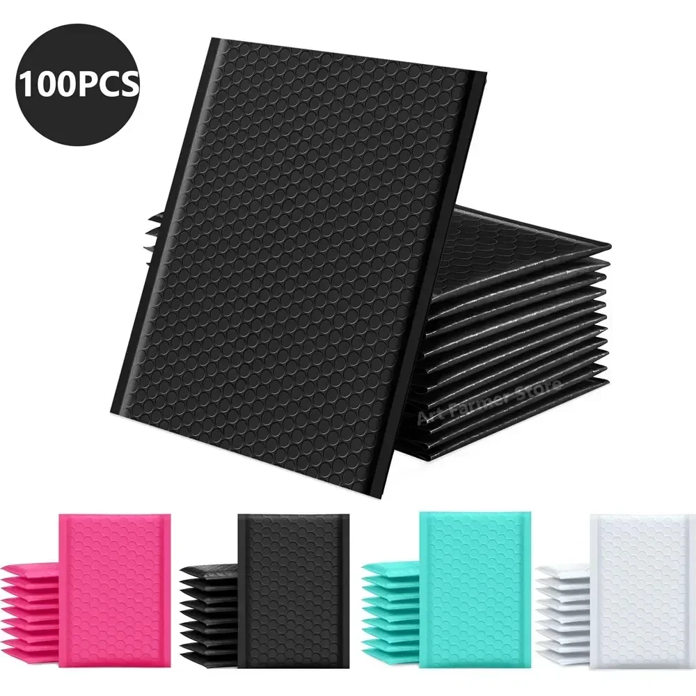 100 Pcs Black Bubble Mailer Bubble Padded Mailing Envelopes Mailer Poly for Packaging Self Seal Shipping Bag Bubble Padding
100 Pcs Black Bubble Mailer Bubble Padded Mailing Envelopes Mailer Poly for Packaging Self Seal Shipping Bag Bubble Padding