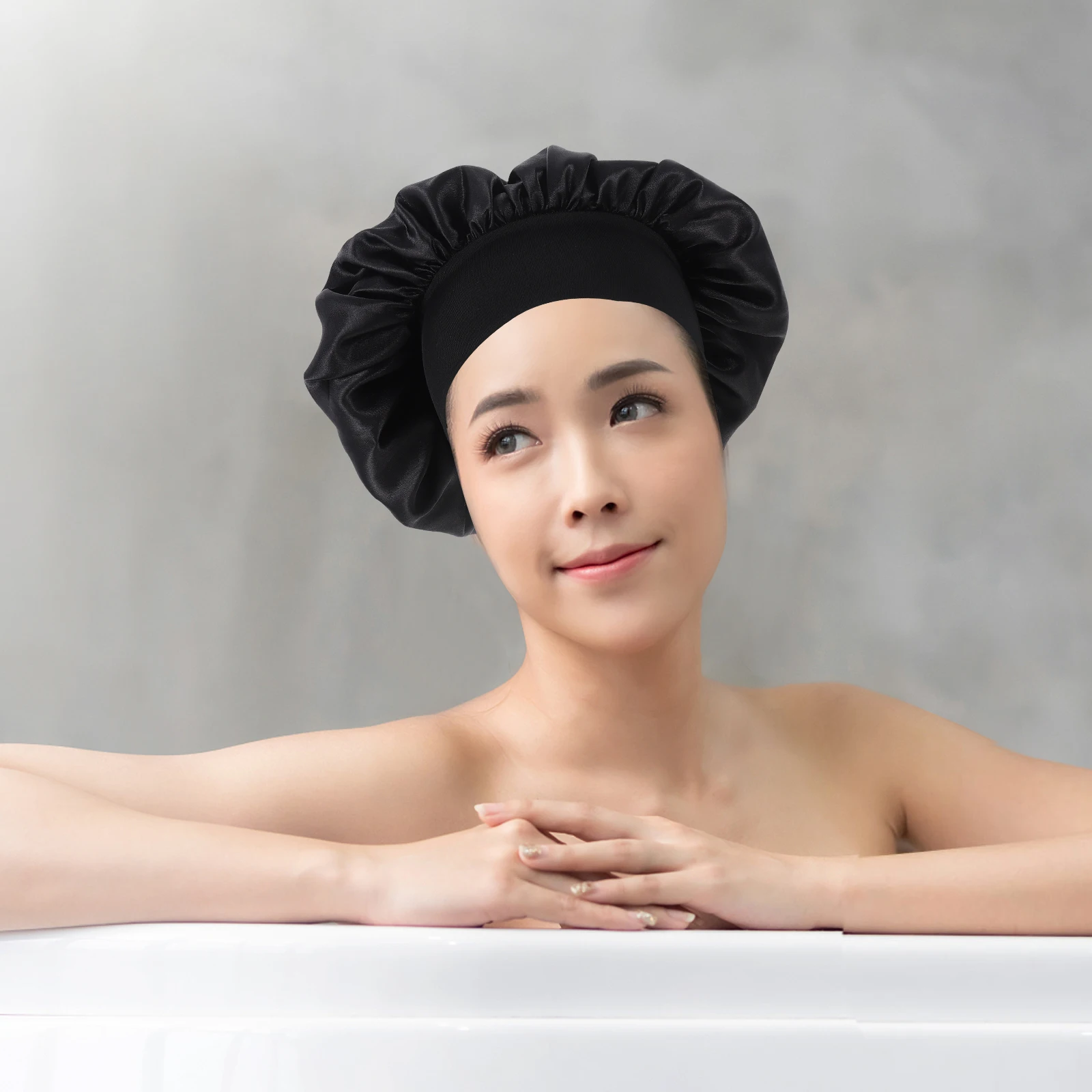 High Elasticity Sleep Hat for Women Long Hair Protector Polyester Bonnet Soft Texture Comfortable Fit
High Elasticity Sleep Hat for Women Long Hair Protector Polyester Bonnet Soft Texture Comfortable Fit