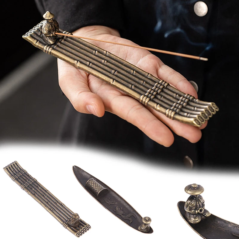 Creative Awning Boat Incense Holder Boat Fisherman Incense Stick Burner Desktop Dashboard Ornaments Vintage Car Decor Zen Gift
Creative Awning Boat Incense Holder Boat Fisherman Incense Stick Burner Desktop Dashboard Ornaments Vintage Car Decor Zen Gift