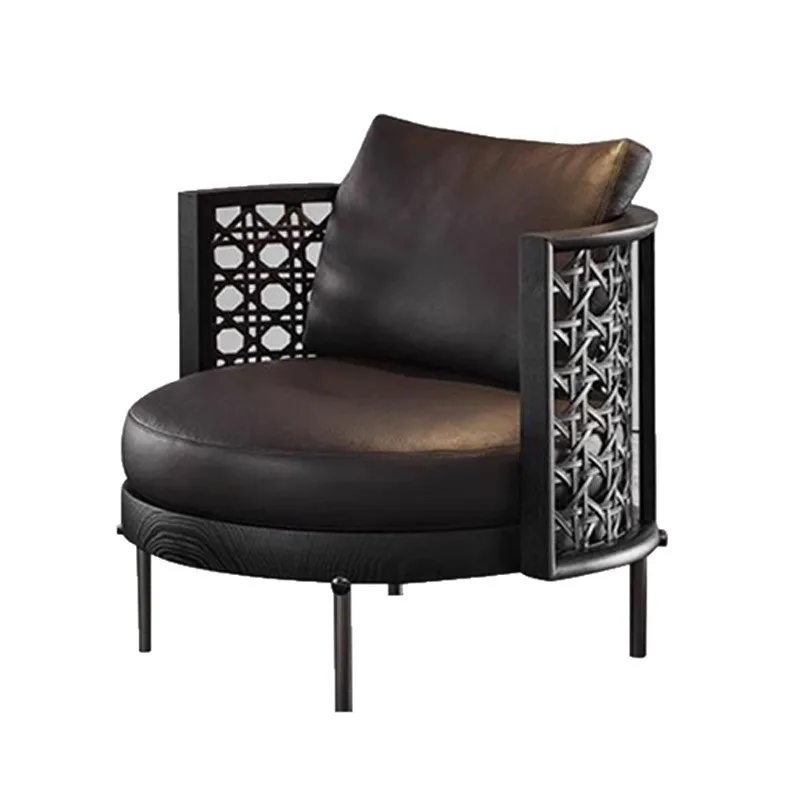 Outdoor rattan woven sofa courtyard leisure furniture set, villa balcony model home, single teak rattan chair
Outdoor rattan woven sofa courtyard leisure furniture set, villa balcony model home, single teak rattan chair