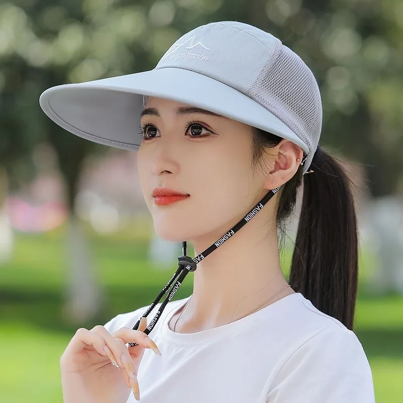 Women Wide Brimmed Sun Hat,Running Hat with UV Protection Baseball Cap for Women Young Girls
Women Wide Brimmed Sun Hat,Running Hat with UV Protection Baseball Cap for Women Young Girls