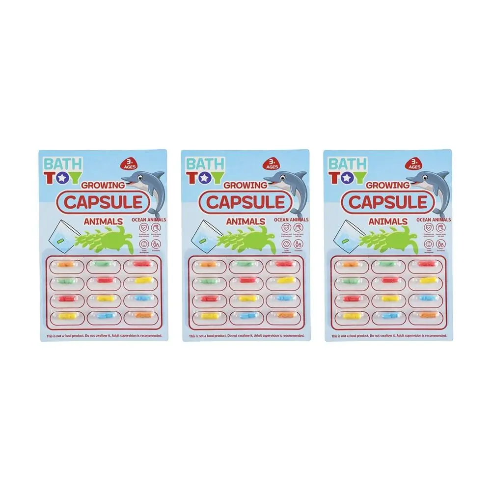 3 Pack Growing in Water Animals Soaking Toys Stretchable Relieve Stress Grow Capsules Mermaid Bathing Toys Dinosaur Capsules Toy
3 Pack Growing in Water Animals Soaking Toys Stretchable Relieve Stress Grow Capsules Mermaid Bathing Toys Dinosaur Capsules Toy