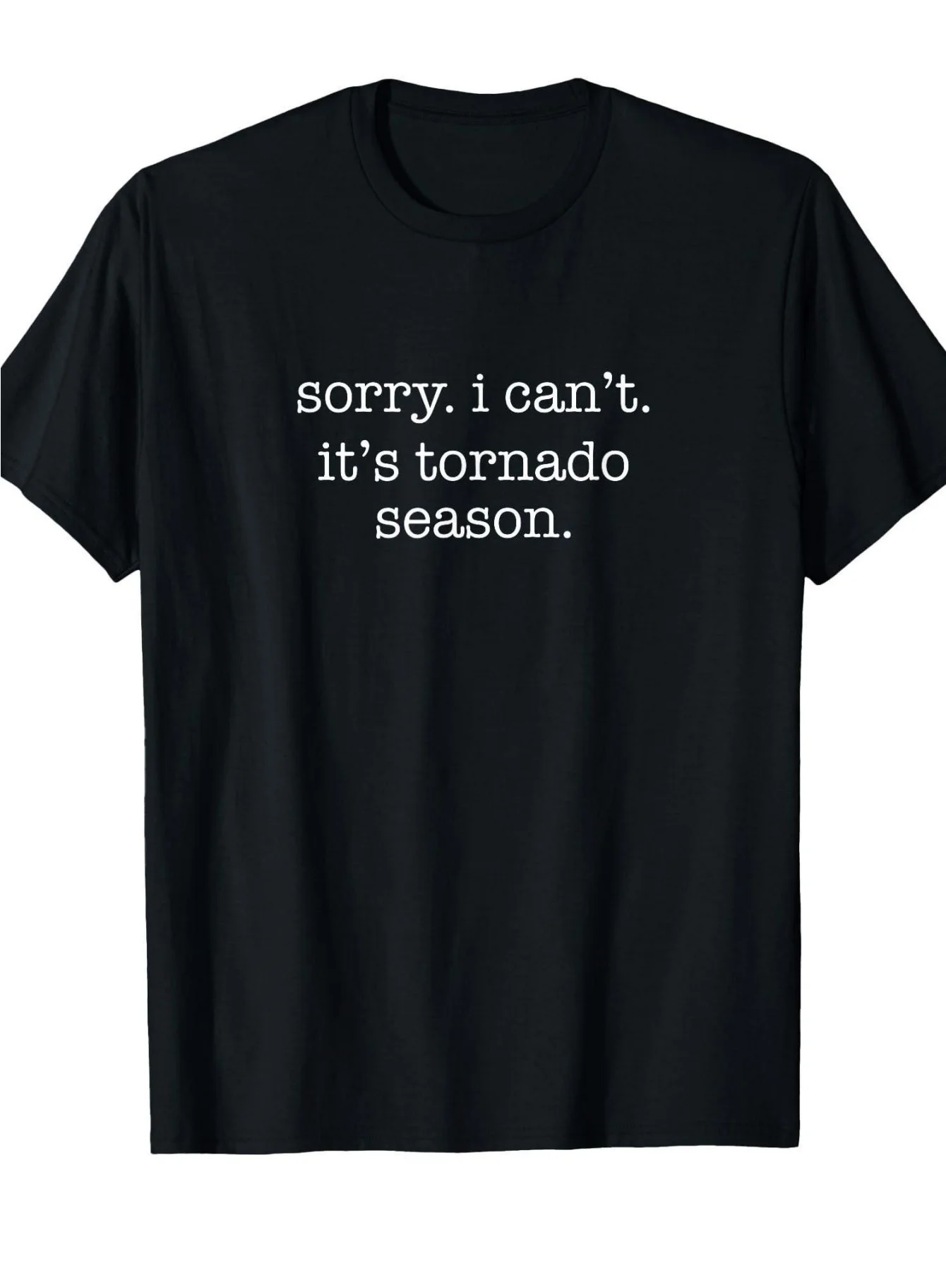 Men's Graphic Tee Sorry I Can't It's Tornado Season Printed Tee Humorous Casual Wear Unisex Top Soft Fabric Style Trendy Design
Men's Graphic Tee Sorry I Can't It's Tornado Season Printed Tee Humorous Casual Wear Unisex Top Soft Fabric Style Trendy Design