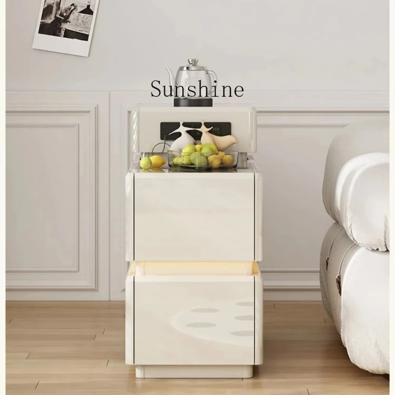 Living room creative mobile small side cabinet simple cream style locker
Living room creative mobile small side cabinet simple cream style locker