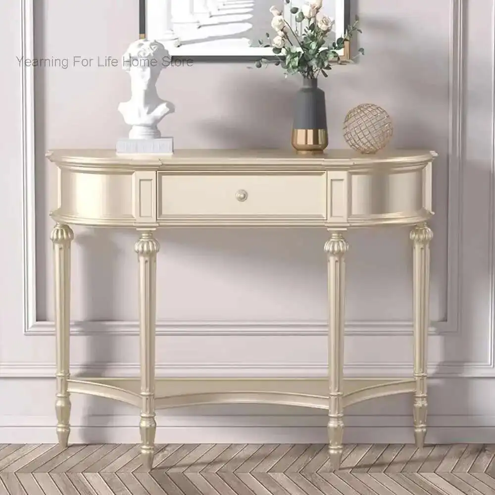 Nordic Luxury Console Table Modern Simple Premium Beauty Console Table Aesthetic Elegant Tisch Wohnzimer Living Room Furniture
Nordic Luxury Console Table Modern Simple Premium Beauty Console Table Aesthetic Elegant Tisch Wohnzimer Living Room Furniture