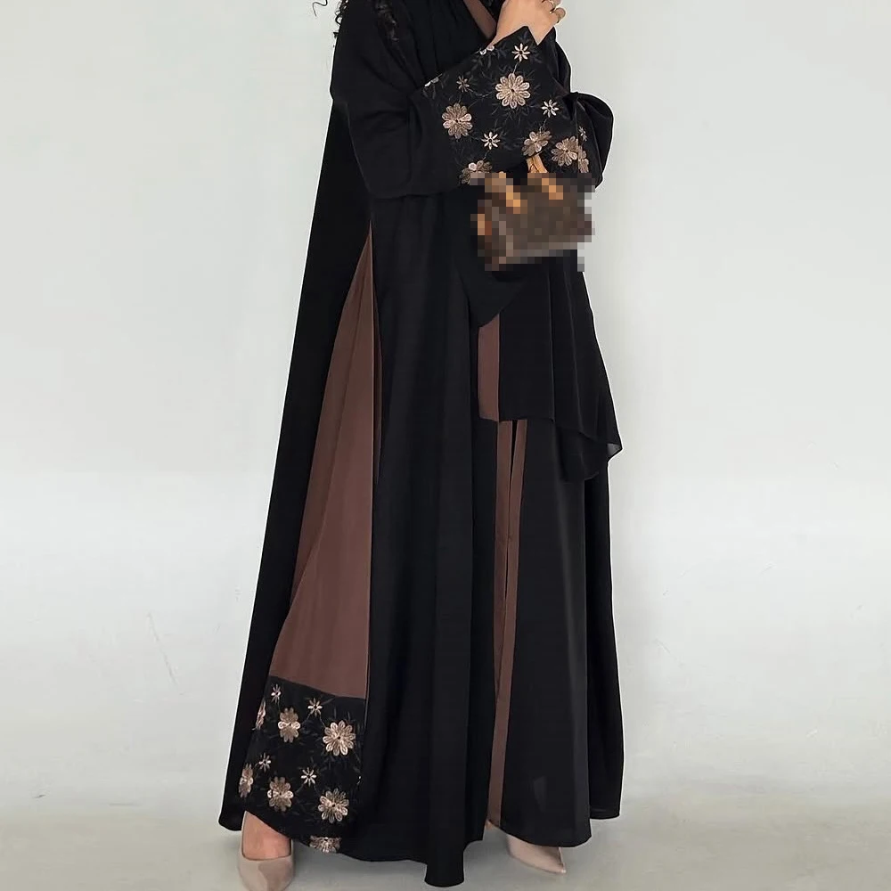2025 Embroidery Kimono Open Abaya Dubai Kaftan Muslim Women Dress Eid Ramadan Islam Jalabiya Kebaya Caftan Marocain Femme Robe
2025 Embroidery Kimono Open Abaya Dubai Kaftan Muslim Women Dress Eid Ramadan Islam Jalabiya Kebaya Caftan Marocain Femme Robe