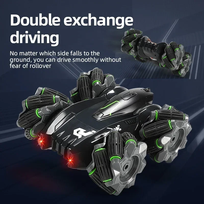Double-sided Drift and Climbing Four-wheel Drive Stunt Racing Toy Cars Car Toys Remote Control Toys Car Off-road RC Car for Kids
Double-sided Drift and Climbing Four-wheel Drive Stunt Racing Toy Cars Car Toys Remote Control Toys Car Off-road RC Car for Kids