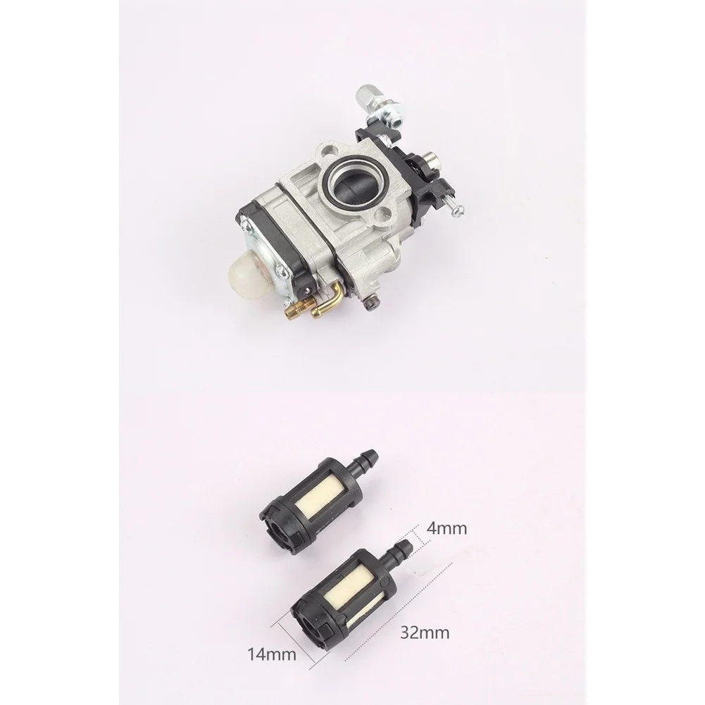 Комплект карбюратора 40 5, совместимый с 2-тактными газонокосилками, включая компоненты зажигания, воздушный фильтр и топливный шланг.
Комплект карбюратора 40 5, совместимый с 2-тактными газонокосилками, включая компоненты зажигания, воздушный фильтр и топливный шланг.