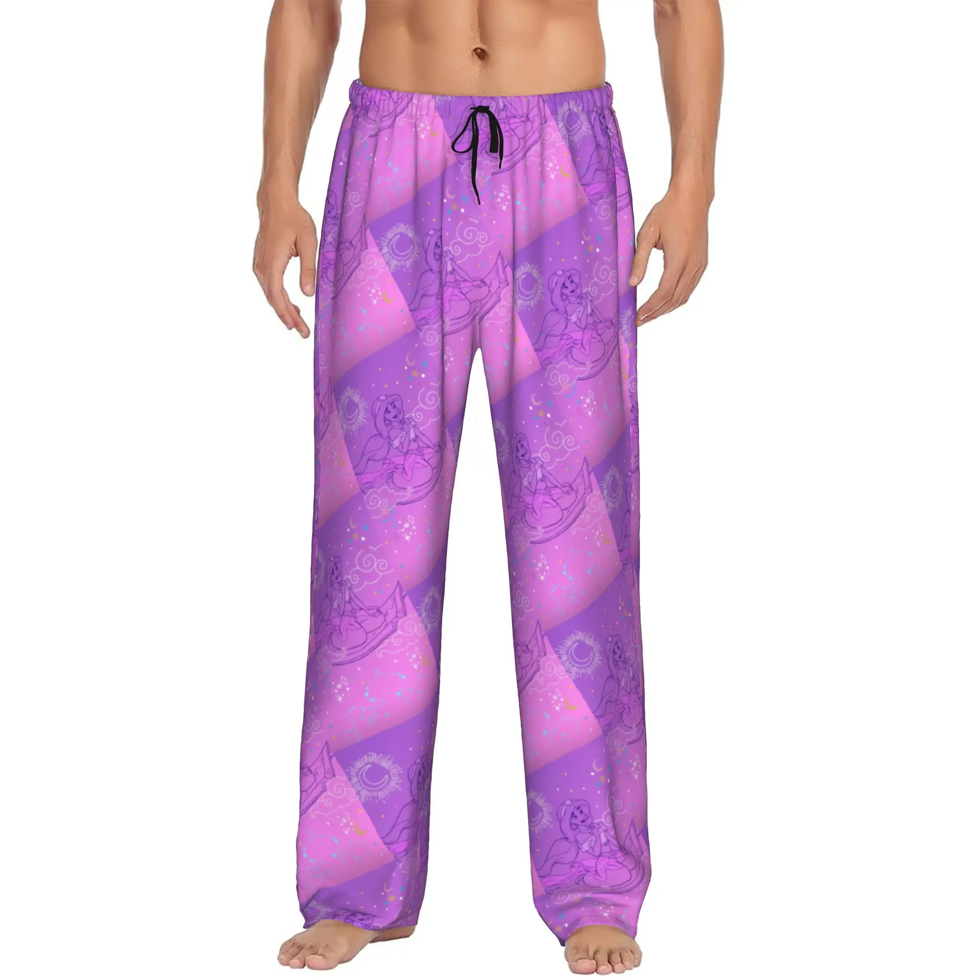 Custom Cute Cartoon A-Aladdin Pajama Pants Men's Sleepwear Lounge Sleep Bottoms Stretch with Pockets
Custom Cute Cartoon A-Aladdin Pajama Pants Men's Sleepwear Lounge Sleep Bottoms Stretch with Pockets