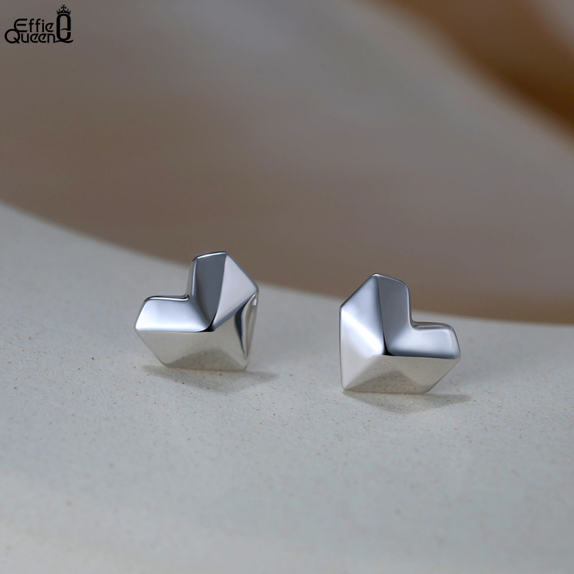 Изысканные серьги-гвоздики Effie Queen S925, серебряные серьги-гвоздики в форме сердца, декор для ушей, любящий символ, романтический подарок для нее, подарок на День святого Валентина APE138
Изысканные серьги-гвоздики Effie Queen S925, серебряные серьги-гвоздики в форме сердца, декор для ушей, любящий символ, романтический подарок для нее, подарок на День святого Валентина APE138