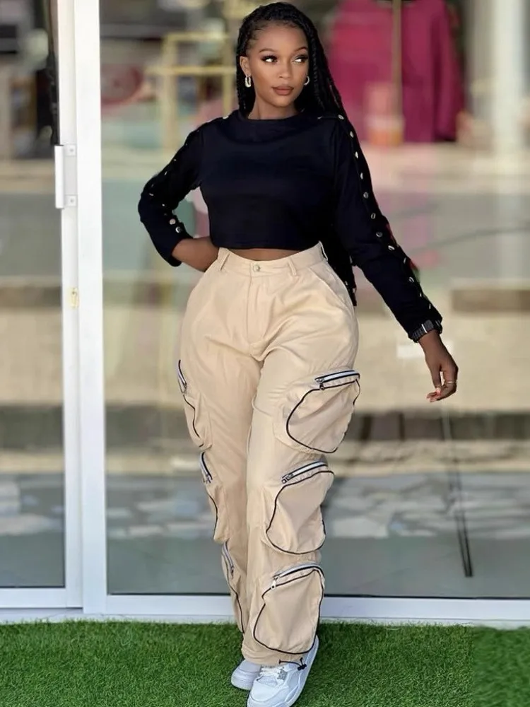2 Piece Women Set 2025 Spring Autumn Long Sleeve Tops And Cargo Pants Suits Outfits Fashion Matching Sets Outfit Tracksuits
2 Piece Women Set 2025 Spring Autumn Long Sleeve Tops And Cargo Pants Suits Outfits Fashion Matching Sets Outfit Tracksuits