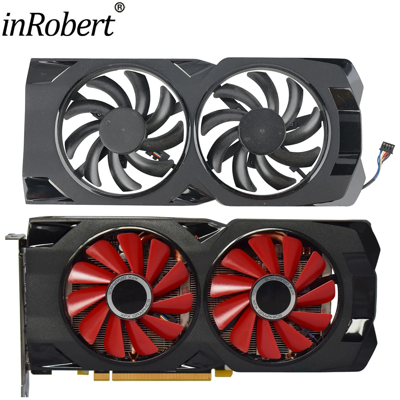 85mm CF9010H12S GPU Heatsink For XFX RX 580 2048SP 470D 570 8GB GPU Graphic Video Card Radiator Fan with case
85mm CF9010H12S GPU Heatsink For XFX RX 580 2048SP 470D 570 8GB GPU Graphic Video Card Radiator Fan with case