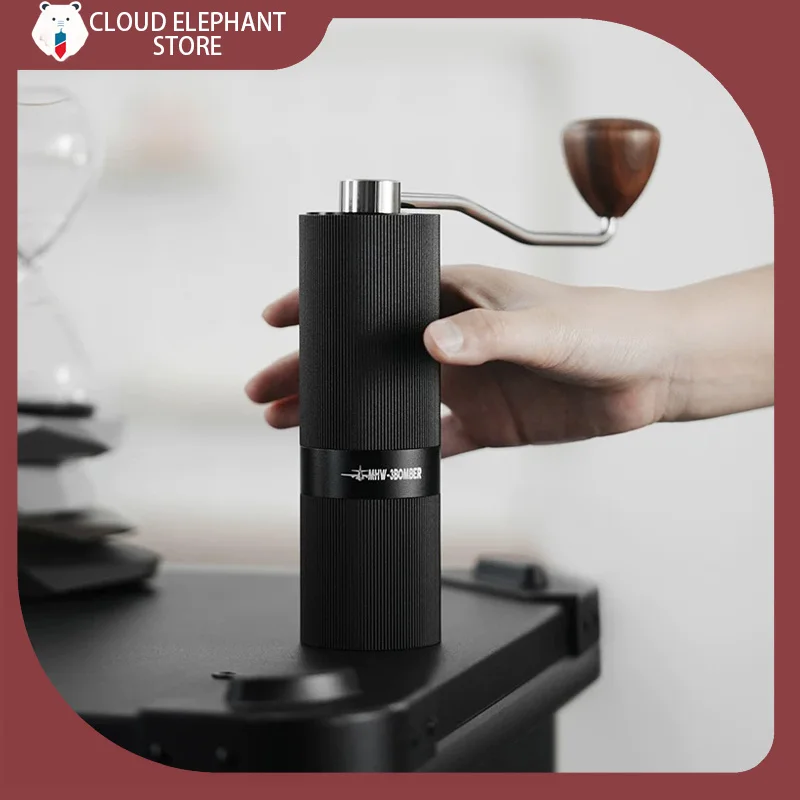 MHW-3BOMBER Manual Espresso Grinder Adjustable Settings 6 Angle Core Grinding Espresso Maker Titanium Coating Burr Home Grinders
MHW-3BOMBER Manual Espresso Grinder Adjustable Settings 6 Angle Core Grinding Espresso Maker Titanium Coating Burr Home Grinders