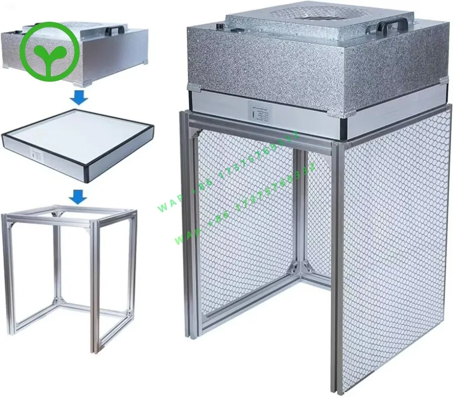 【specialized】Desktop Small Mini Clean Bench Laminar Flow Hood FFU (Follicular Unit Extraction) Air Purification Cleanroom Workbe
【specialized】Desktop Small Mini Clean Bench Laminar Flow Hood FFU (Follicular Unit Extraction) Air Purification Cleanroom Workbe