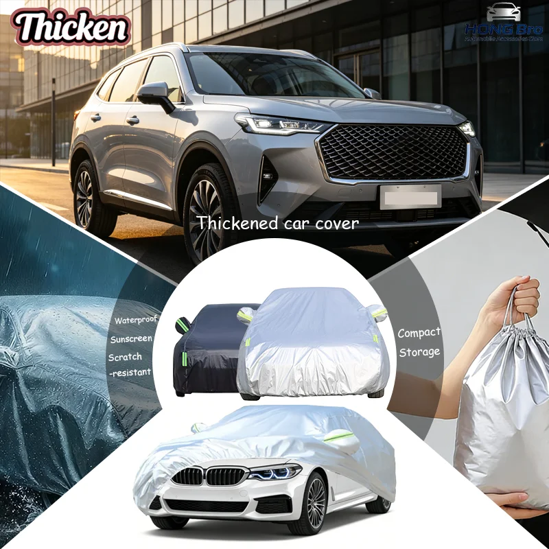 For Haval Xiaolong Max 2023 2024 2025 Full Car Covers Oxford Fabric, Anti-UV Sunshade, Waterproof Snowproof Dustproof
For Haval Xiaolong Max 2023 2024 2025 Full Car Covers Oxford Fabric, Anti-UV Sunshade, Waterproof Snowproof Dustproof