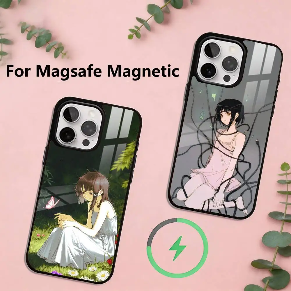 Anime serial Experiments Lain Phone Case Magnetic with Magsafe Wireless Charging For iPhone17,16,15,14,13,12,11 Plus,Pro
Anime serial Experiments Lain Phone Case Magnetic with Magsafe Wireless Charging For iPhone17,16,15,14,13,12,11 Plus,Pro