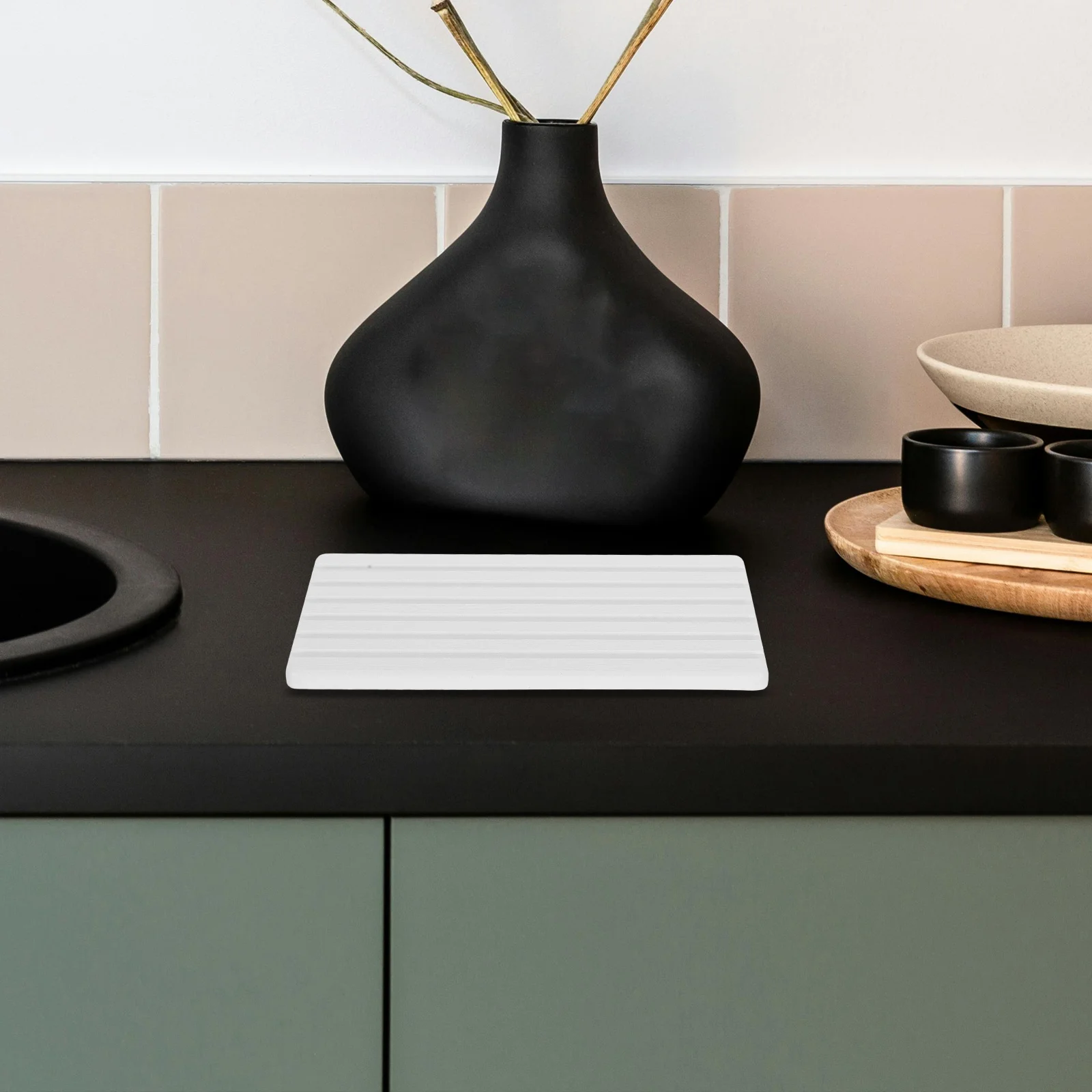 2Pcs Diatomite Stone Drying Mat for Kitchen Counter Bathroom Sink Organizer Absorbent Coasters Water Absorbing Stone
2Pcs Diatomite Stone Drying Mat for Kitchen Counter Bathroom Sink Organizer Absorbent Coasters Water Absorbing Stone