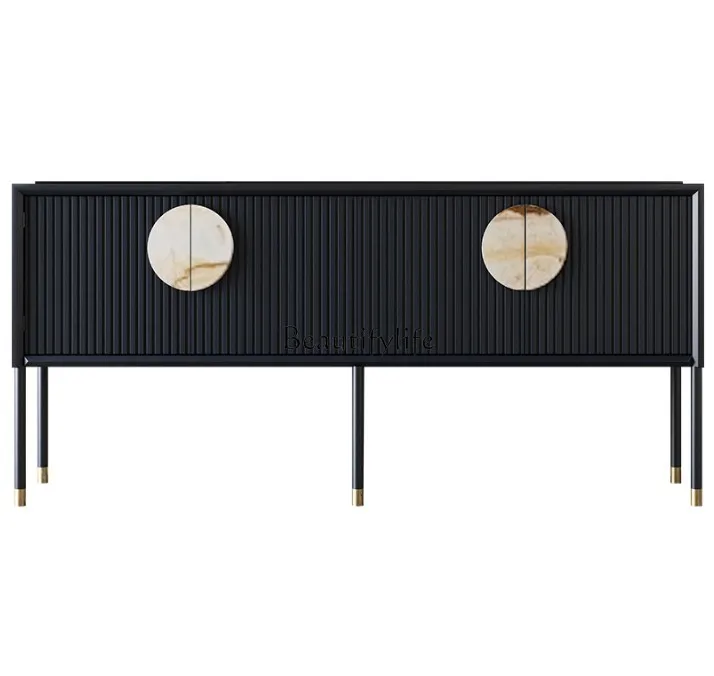 Light luxury living room entrance cabinet dining side cabinet storage new modern Chinese entrance storage cabinet creativity
Light luxury living room entrance cabinet dining side cabinet storage new modern Chinese entrance storage cabinet creativity