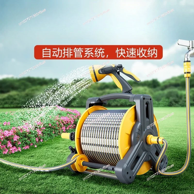 10M~40M Household water hose cart Hose for watering flowers Car wash high pressure water gun Garden watering hose rack
10M~40M Household water hose cart Hose for watering flowers Car wash high pressure water gun Garden watering hose rack