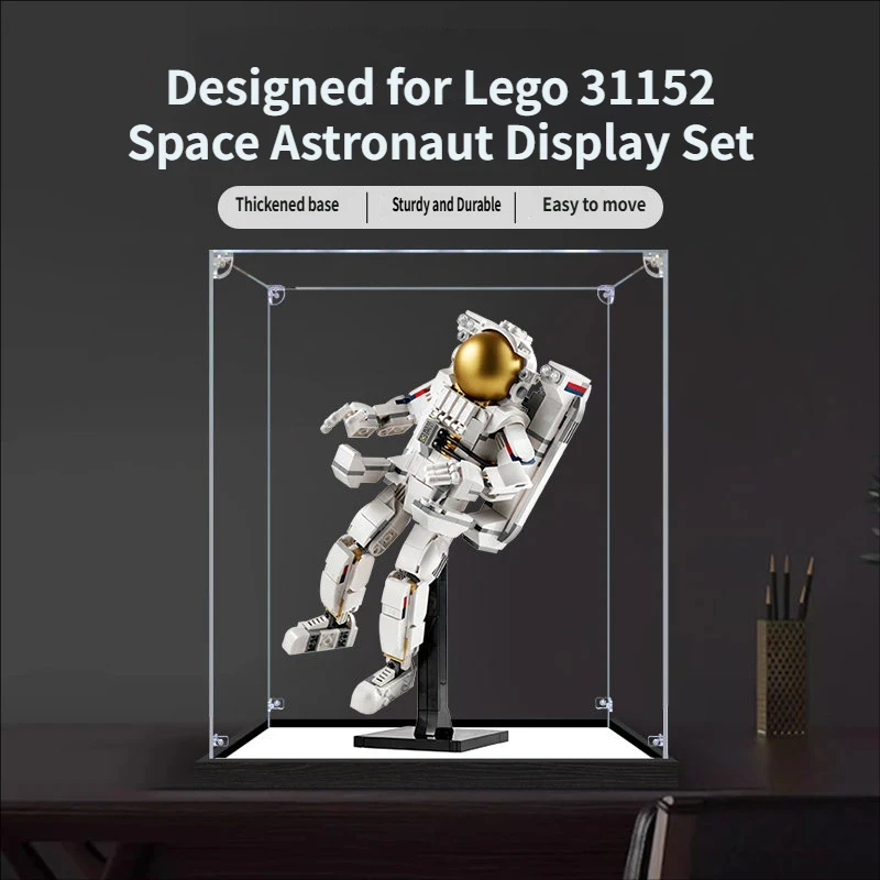 Acrylic Display Box for Lego 31152 Astronaut Building Set, Clear Display Case, Dust-Proof Display Case(Only Display Case)
Acrylic Display Box for Lego 31152 Astronaut Building Set, Clear Display Case, Dust-Proof Display Case(Only Display Case)