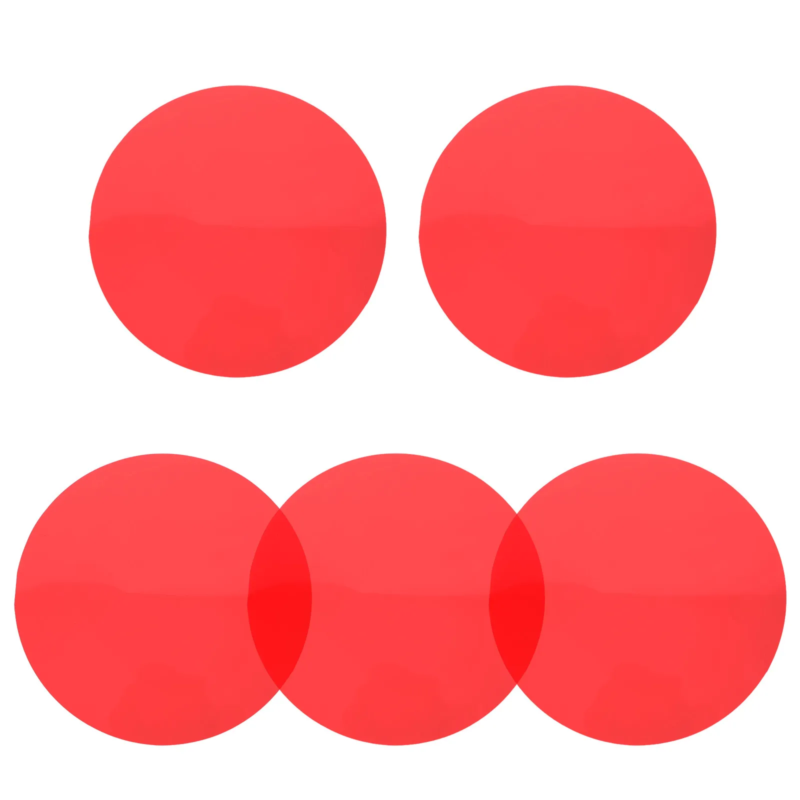 5Pcs Warm Light Film Stickers Colored Round Transparent Adhesive Sheets 5.89 Inch 15Cm Light Diffuser for DIY Home Festival
5Pcs Warm Light Film Stickers Colored Round Transparent Adhesive Sheets 5.89 Inch 15Cm Light Diffuser for DIY Home Festival