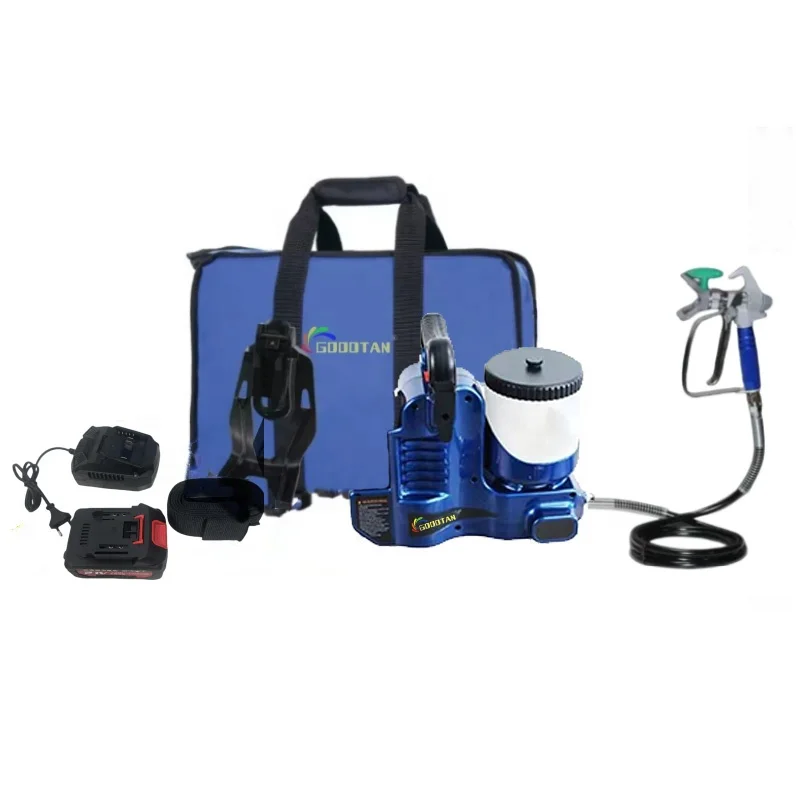 21V Battery Powered Cordless Mini Airless Paint Sprayer
21V Battery Powered Cordless Mini Airless Paint Sprayer