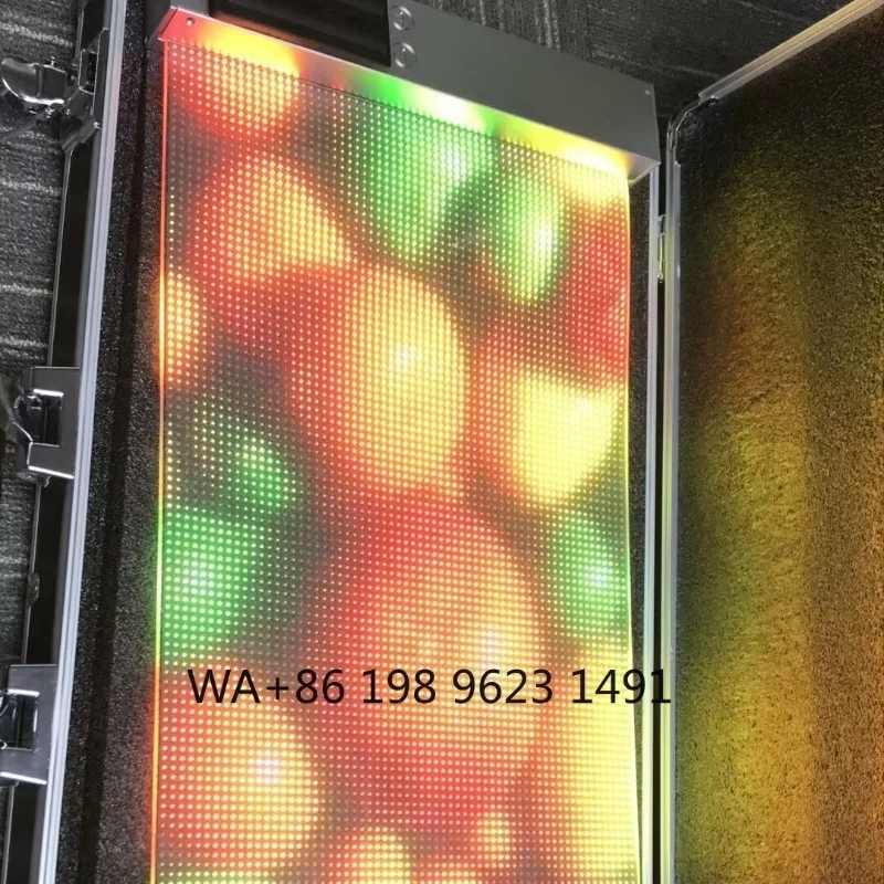 P3.75 Transparent Flexible Crystal Film Screen 500x240mm Indoor High Brightness LED Advertising Display
P3.75 Transparent Flexible Crystal Film Screen 500x240mm Indoor High Brightness LED Advertising Display