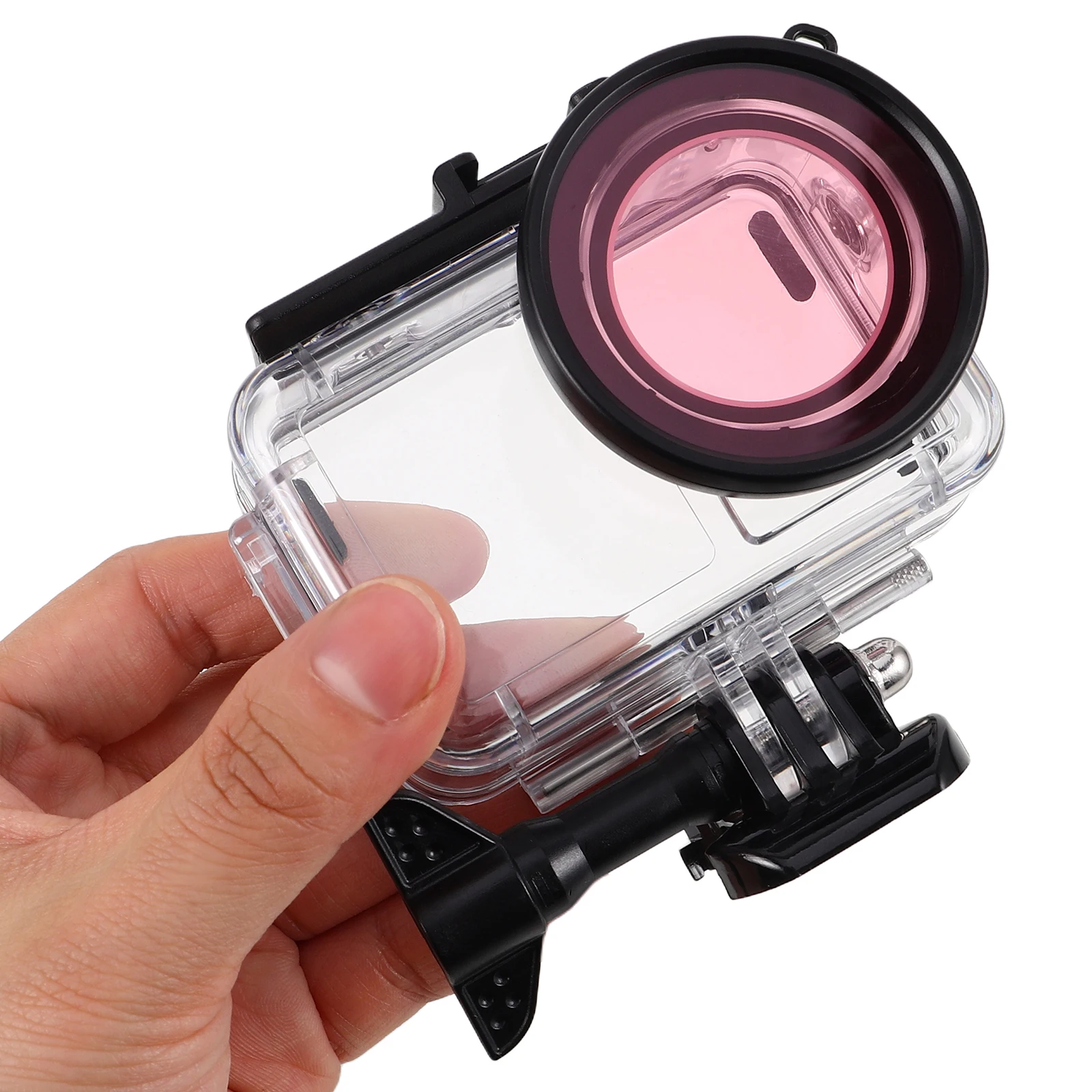 Waterproof Camera Housing Case Protective Shell Dual Cold Shoe Mounts Action Cameras Compatible Durable Construction Easy
Waterproof Camera Housing Case Protective Shell Dual Cold Shoe Mounts Action Cameras Compatible Durable Construction Easy