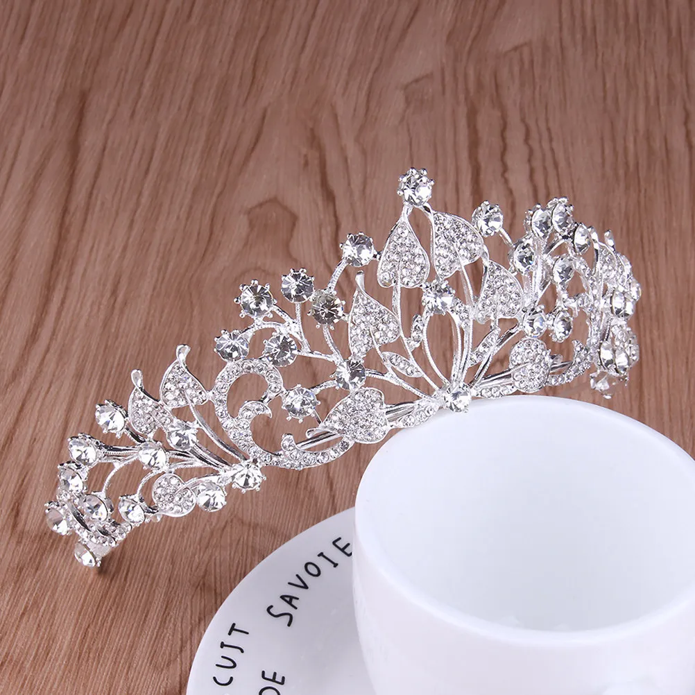 1Pcs Rhinestone Crown Hair Hoop Elegant Bridal Headwear for Wedding Party Prom Daily Wear Women Hair Accessory
1Pcs Rhinestone Crown Hair Hoop Elegant Bridal Headwear for Wedding Party Prom Daily Wear Women Hair Accessory