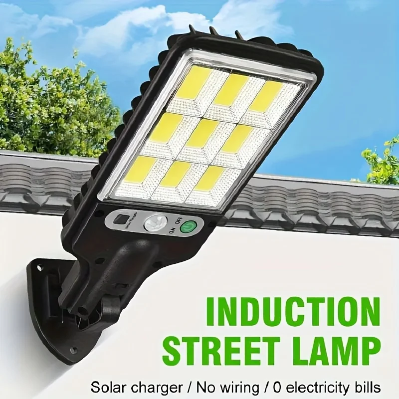 New outdoor solar street light with remote control LED wall light, human sensing courtyard light, waterproof garden light
New outdoor solar street light with remote control LED wall light, human sensing courtyard light, waterproof garden light