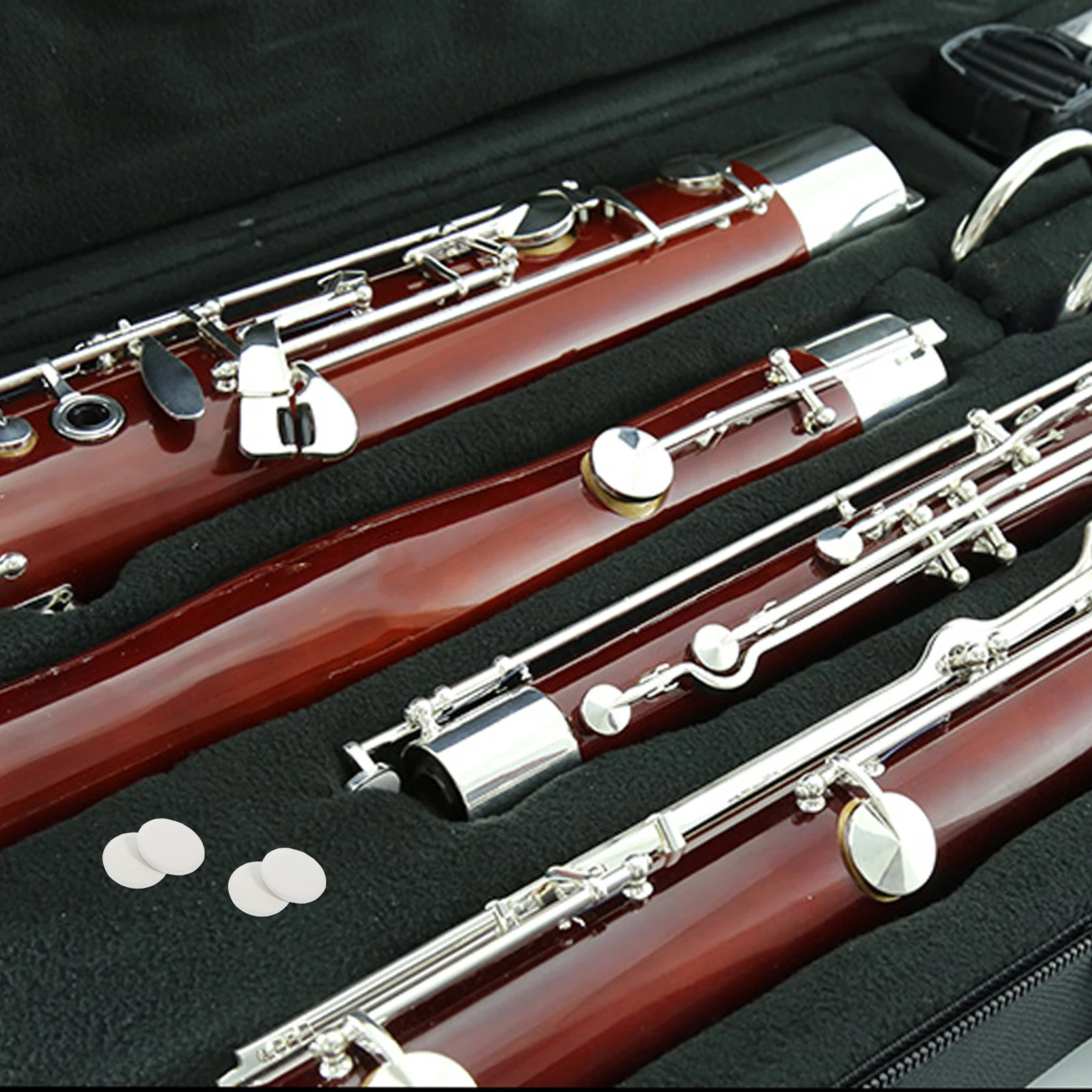 24pcs Hole Sheepskin Music Instrument Repair Accessories Bassoon Pads Bassoon Sound Hole Pads Durable Key Supplies
24pcs Hole Sheepskin Music Instrument Repair Accessories Bassoon Pads Bassoon Sound Hole Pads Durable Key Supplies