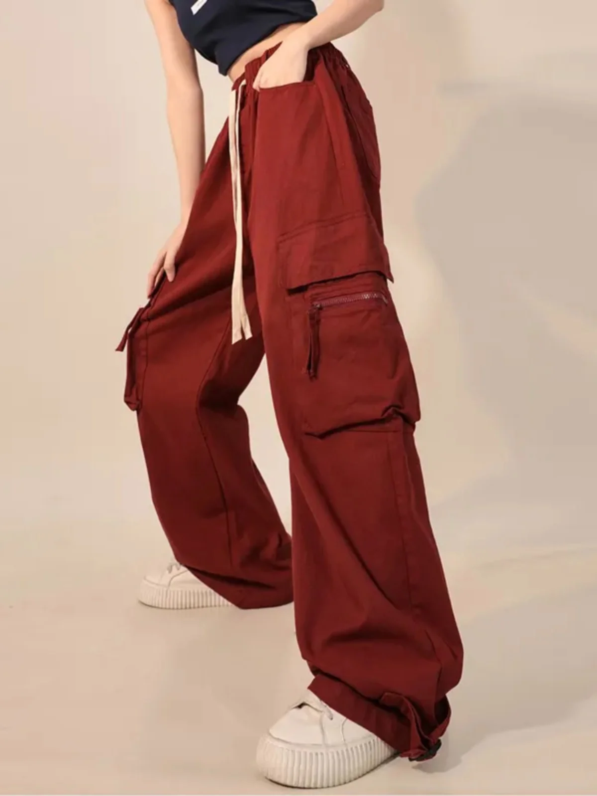 High Waist Loose Straight Leg Wide Leg Workwear Pants Women's Drapey Sports Casual Banana Pants Street Style Hip Hop
High Waist Loose Straight Leg Wide Leg Workwear Pants Women's Drapey Sports Casual Banana Pants Street Style Hip Hop