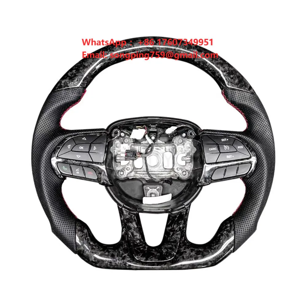 Custom Sport Steering Wheelfor Dodge Charger Forged Carbon Steering Wheel SRT Challenger Charger Customization
Custom Sport Steering Wheelfor Dodge Charger Forged Carbon Steering Wheel SRT Challenger Charger Customization