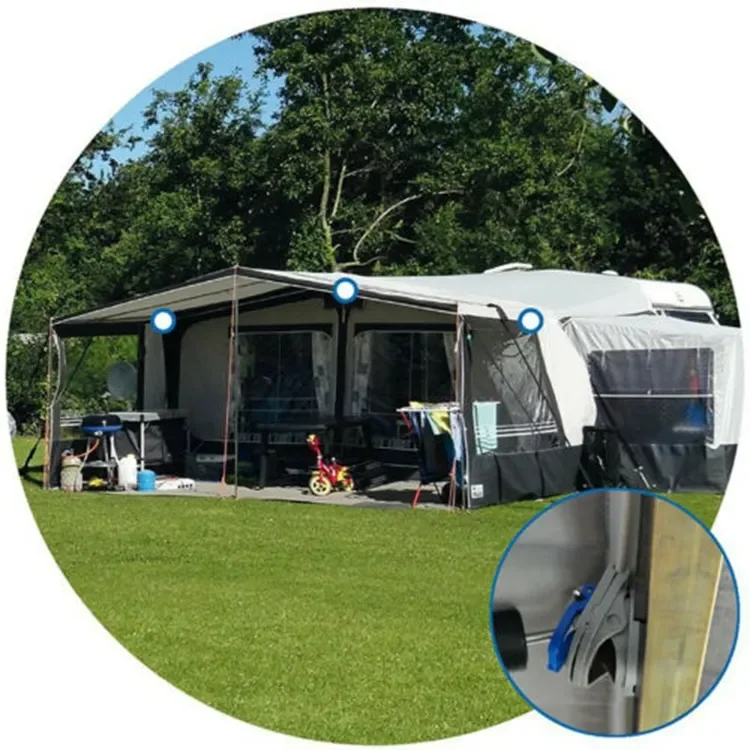 3pcsSet Of Awning Pole Support Pads For Caravans Canvas Awning Clamps Adjustable Tent Clamps Camping Canopy Clamps
3pcsSet Of Awning Pole Support Pads For Caravans Canvas Awning Clamps Adjustable Tent Clamps Camping Canopy Clamps