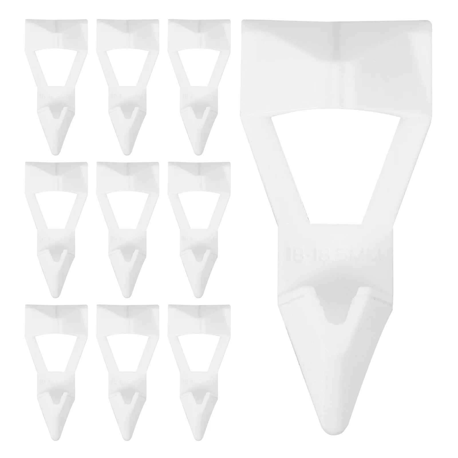 10 Pcs Floating Shelves with Lip Cabinet Shelf Holder Brackets for Support Nail Book
10 Pcs Floating Shelves with Lip Cabinet Shelf Holder Brackets for Support Nail Book