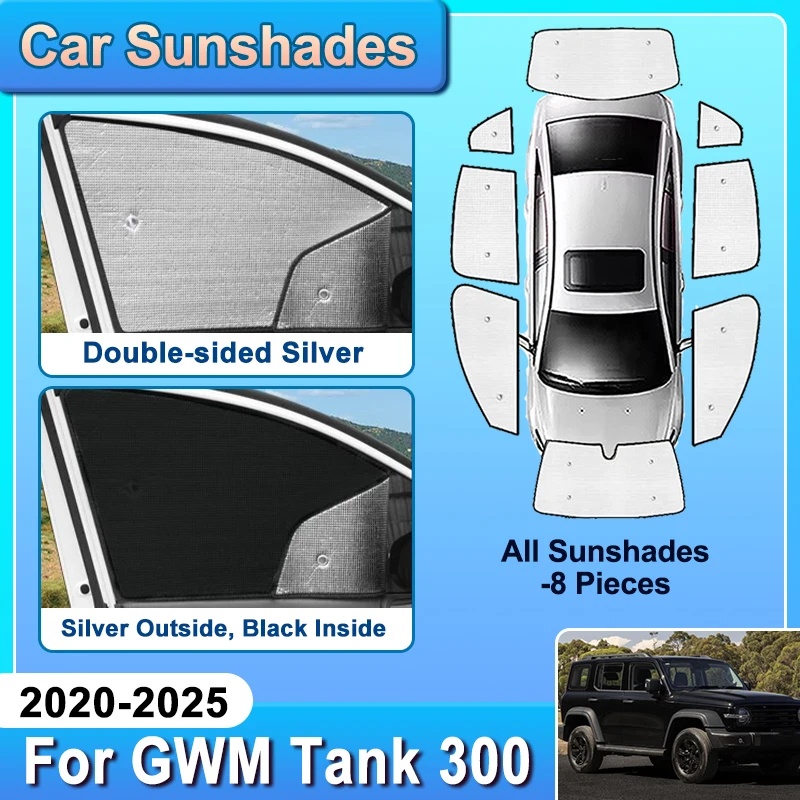 For GWM Tank 300 2020-2025 330 Car Upgraded Privacy Sunshades Front Windshield Side Window Folding Sun Visors Covers Accessories
For GWM Tank 300 2020-2025 330 Car Upgraded Privacy Sunshades Front Windshield Side Window Folding Sun Visors Covers Accessories