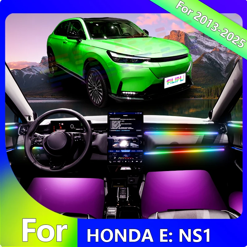 FILIPLI For 2014 For Honda e:NS1 Ambient Light Car Gadgets Decorations Accessories 64 Colors Car Decoration Led Lamp App Remote
FILIPLI For 2014 For Honda e:NS1 Ambient Light Car Gadgets Decorations Accessories 64 Colors Car Decoration Led Lamp App Remote