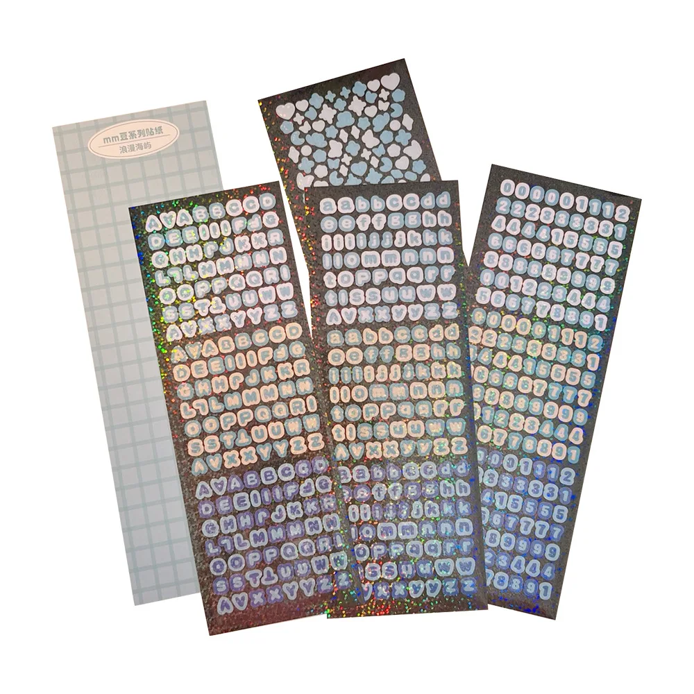 4Sheets/Pack Laser Bling Letter Gift Alphabet Sticker Decorate Photocard Scrapbooking DIY Photo Album Stationery Supplies
4Sheets/Pack Laser Bling Letter Gift Alphabet Sticker Decorate Photocard Scrapbooking DIY Photo Album Stationery Supplies