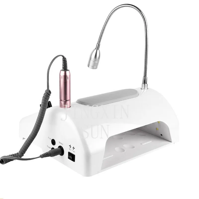 BQ777 5-in-1 Multifunctional All-in-One Machine Nail Grinder Nail Light 96W Nail Lighting Vacuum Cleaner Set
BQ777 5-in-1 Multifunctional All-in-One Machine Nail Grinder Nail Light 96W Nail Lighting Vacuum Cleaner Set