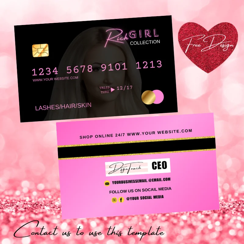 Dsgntouch 200pcs Beauty Loyalty Cards for Salon Business Rewards Credit Punch Card for Hair Stylist Lash Nail Tech Printable
Dsgntouch 200pcs Beauty Loyalty Cards for Salon Business Rewards Credit Punch Card for Hair Stylist Lash Nail Tech Printable