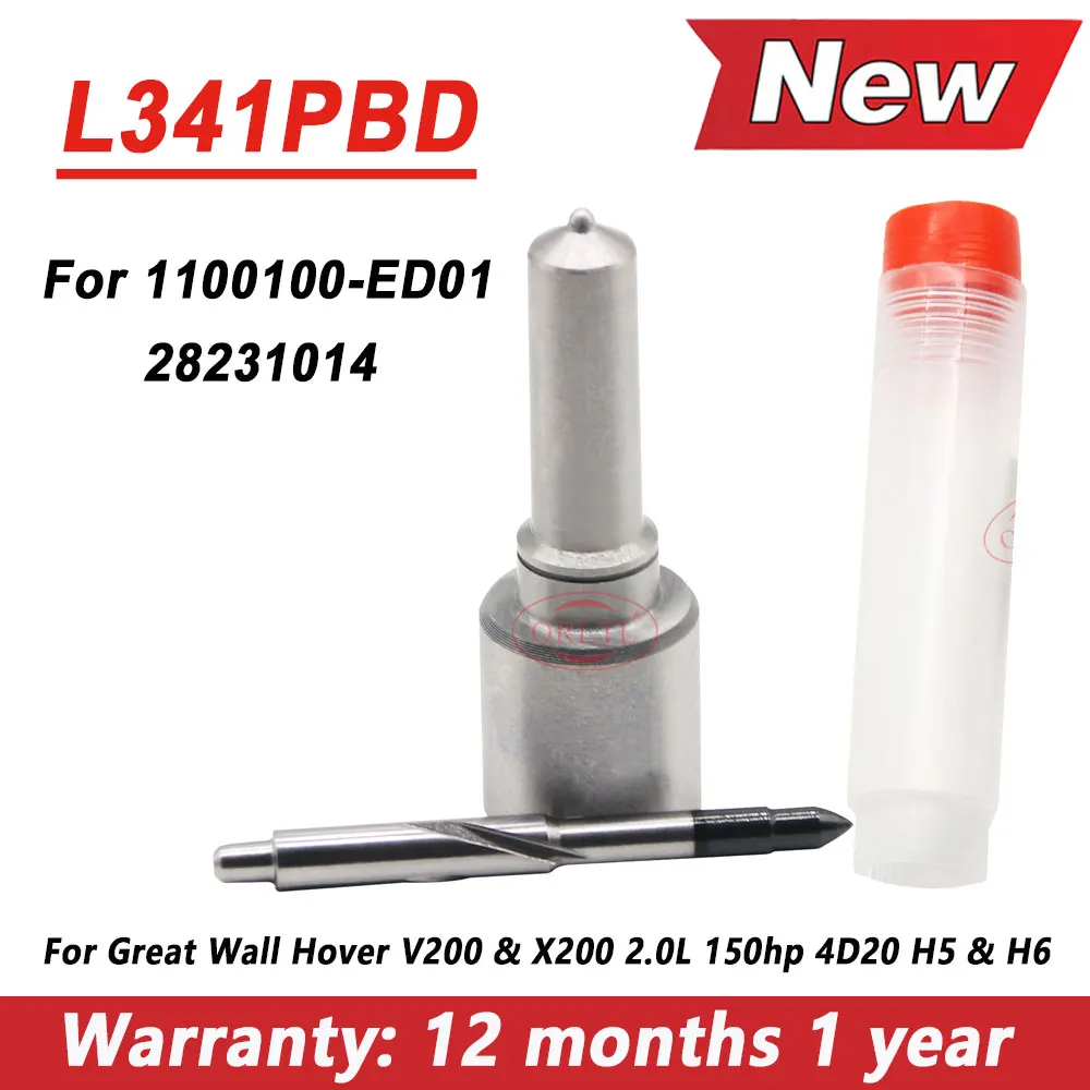 G341 Дизельный инжектор 1100-100-ED01 Форсунка L341PBD Форсунка для впрыска топлива L341PRD для Great Wall Hover H5 H6 28231014 1100100-ED01
G341 Дизельный инжектор 1100-100-ED01 Форсунка L341PBD Форсунка для впрыска топлива L341PRD для Great Wall Hover H5 H6 28231014 1100100-ED01