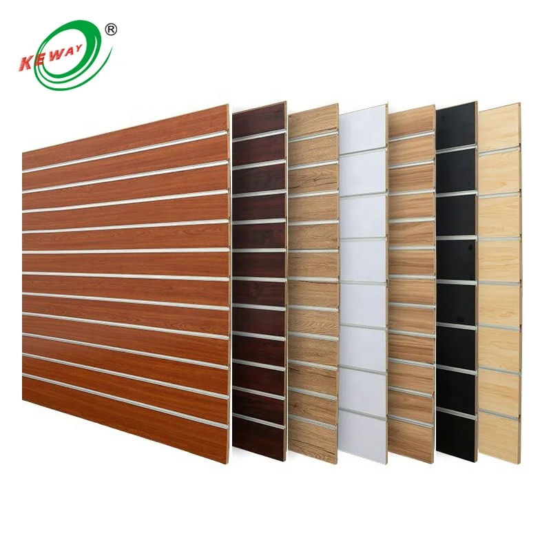 Factory Wholesale 1220*2440*18mm Mdf Melamine Grooved Slatwall Panel Mdf Wall Panel
Factory Wholesale 1220*2440*18mm Mdf Melamine Grooved Slatwall Panel Mdf Wall Panel