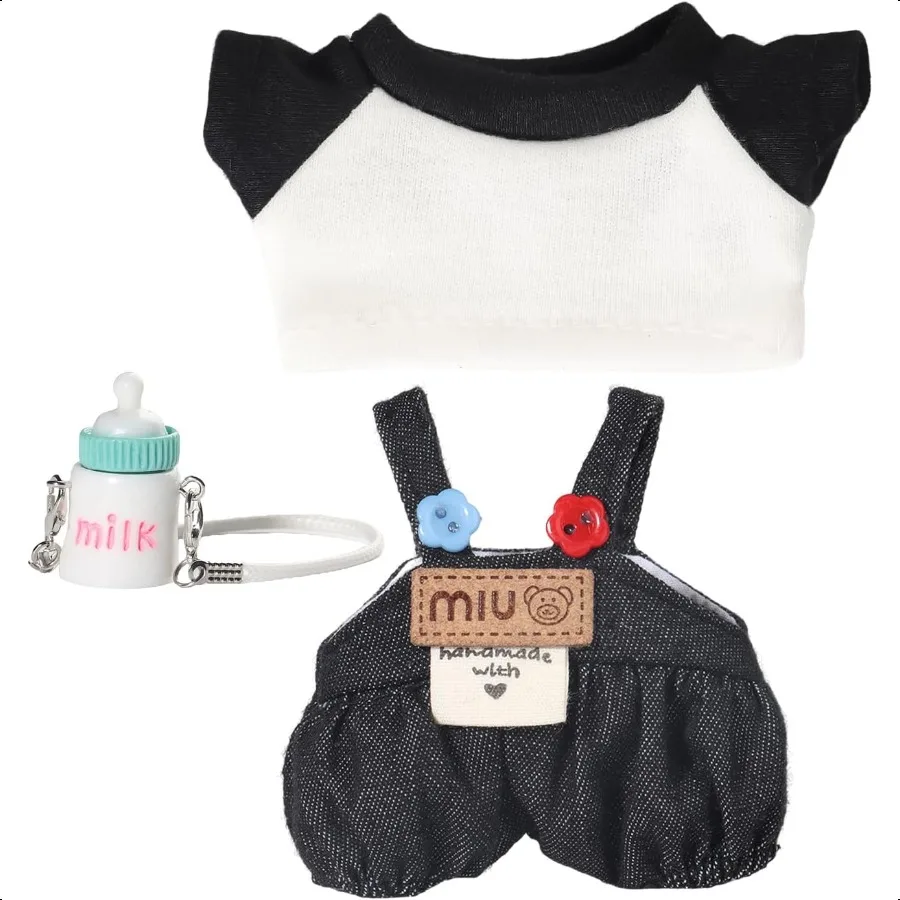 3Piece 17cm 6.7inch Doll Clothes Set Outfit Set Premium Cute Costumes for All 17cm 6.7inch Figures NO Doll 3Piece Set of Black
3Piece 17cm 6.7inch Doll Clothes Set Outfit Set Premium Cute Costumes for All 17cm 6.7inch Figures NO Doll 3Piece Set of Black